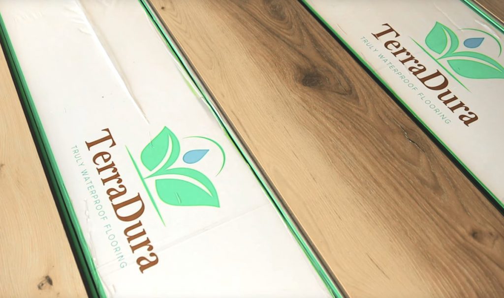 TerraDura Flooring packaging